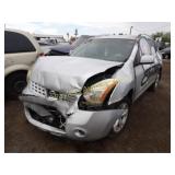 2008 Nissan Rogue JN8AS58V78W114098 Silver