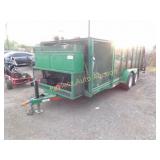 2000 PJ Trailer Trailer 4P5SH1629Y1035776 Green