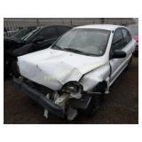 2005 Kia Rio KNADC125256380273 White