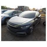 2019 Honda Civic 2HGFC2F63KH583155 Gray