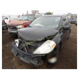 2011 Nissan Versa 3N1BC1CP6BL480262 Black