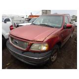 1999 Ford F-150 1FTRX17L3XKB88570 Red