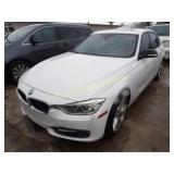 2013 BMW 335i WBA3F9C56DF483629 White