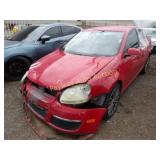 2007 Volkswagen Jetta 3VWPG71K67M193553 Red
