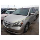 2006 Honda Odyssey 5FNRL38496B458394 Silver
