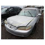 2002 Honda Accord 1HGCG56472A039828 Silver