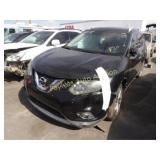 2014 Nissan Rogue 5N1AT2MT7EC782830 Black