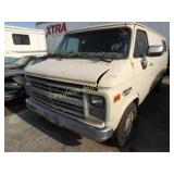 1985 Chevrolet G-20 1GCEG25F6F7124171 Brown