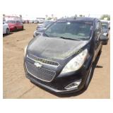2013 Chevrolet Spark KL8CB6S9XDC505904 Black