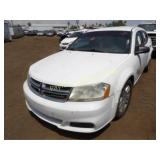 2014 Dodge Avenger 1C3CDZAB5EN184310 White