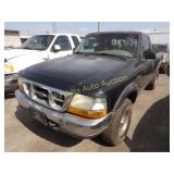 1999 Ford Ranger 1FTYR11V2XPA57181 Black