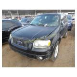 2007 Ford Escape 1FMCU59H47KB88703 Black
