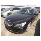 2006 BMW 550i WBANB53516CP00277 Black