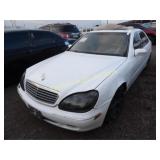 2001 Mercedes S-430 WDBNG70J61A182980 White