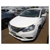 2018 Nissan Sentra 3N1AB7AP4JL631439 White