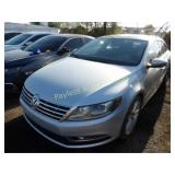 2013 Volkswagen Passat WVWRP7AN1DE508153 Silver