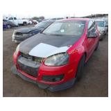 2008 Volkswagen GTI WVWFV71K58W293956 Red