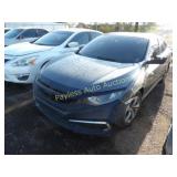 2019 Honda Civic 2HGFC2F63KH583155 Gray