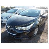 2018 Chevrolet Cruze 1G1BC5SM7J7120036 Black
