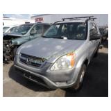 2002 Honda CR-V JHLRD68432C006563 Silver