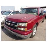 2007 Chevrolet Silverado 1GCEC19V27Z175423 Red
