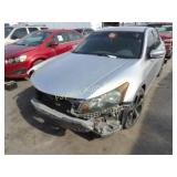 2008 Honda Accord 1HGCP26328A126146 Silver