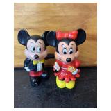 Vintage Mickey and Minnie Bank