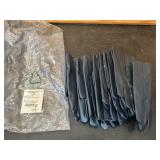 Coated Black Gloves