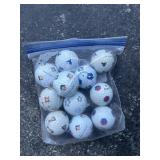 Bag of Callaway / TaylorMade Golf Balls