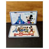 Walt Disney World License Plates (2)