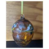 Giant Egg Glass Blown Art Decor