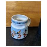 Disney Store Mickey Mouse Mug with Rubber Bottom