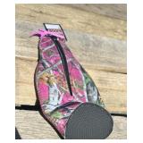Pink Camo Drink Bottle Cozzy with Opener NEW