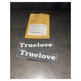 True Love Embroidered Patches