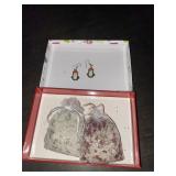 Bath Salts and Christmas Earrings