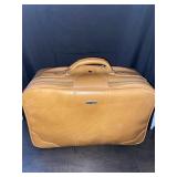 Vintage Samsonite soft-sided suitcase