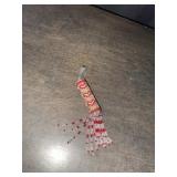 Cylinger Beaded Keychain