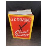 J.K. Rowling CAsual Vacancy Hardcover Book