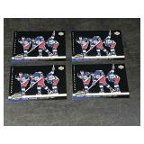 (4) Teemu Selanne Rookie Hockey Cards