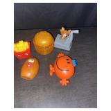 Assorted McDonalds Toys