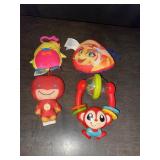 Assorted Keychains and Stuffies