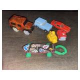 Assorted Toy Cars / Skateboard Keychain