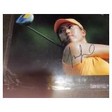 Michelle Wie LPGA star signed 8x10 photo