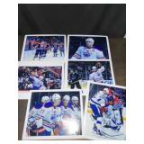 Assorted Edmonton Oilers Team Photos