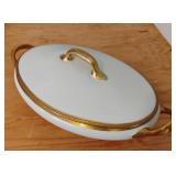 Antique Limoges Covered Veg/Serving Dish (B7)