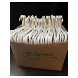 Box of 45 Hangers White