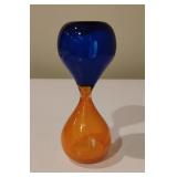 Bicolor glass hourglass sand timer (B0)
