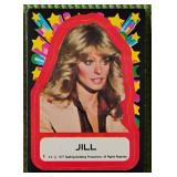 1977 Topps Charlies Angels Sticker Farrah (B1) **