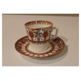 English Teacup/Saucer (B15)