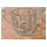 Antique Open Sugar Six Panel Pattern 1920s (B10)